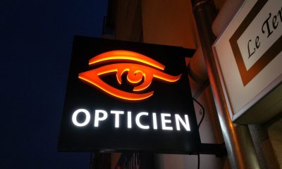 enseigne bloc led optitien