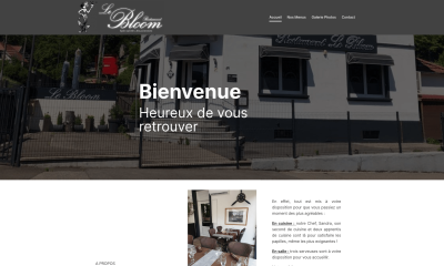 site internet restaurant