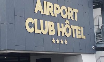 enseignes non lumineuses / Lettres Individuelles Airport Club Hotel à Blotzheim