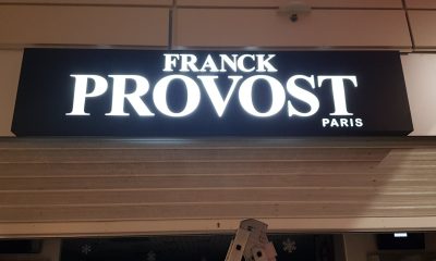 enseigne caisson lumineux franck provost paris