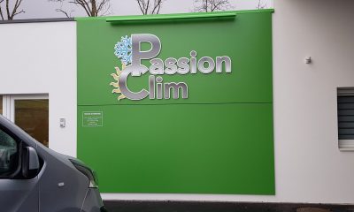 enseigne rampe lumineuse passion clim