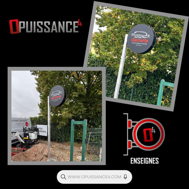 👀 Une enseigne drapeau, c’est la visibilité à 360° !

Idéale pour être vue de loin par les automobilistes et attirer l’attention instantanément.

Design sur-mesure, fabrication résistante et pose professionnelle : un support efficace et durable ✅

👉 Vous aussi, misez sur une enseigne drapeau pour booster votre présence ! Contactez-nous dès maintenant.

📍 OPUISSANCE4 – Entreprise familiale depuis 2006
📩 contact@opuissance4.com
📞 03 89 57 44 23

#EnseigneDrapeau #Signalétique #Visibilité #BordDeRoute #ImageDeMarque #SurMesure #InstallationPro #Opuissance4