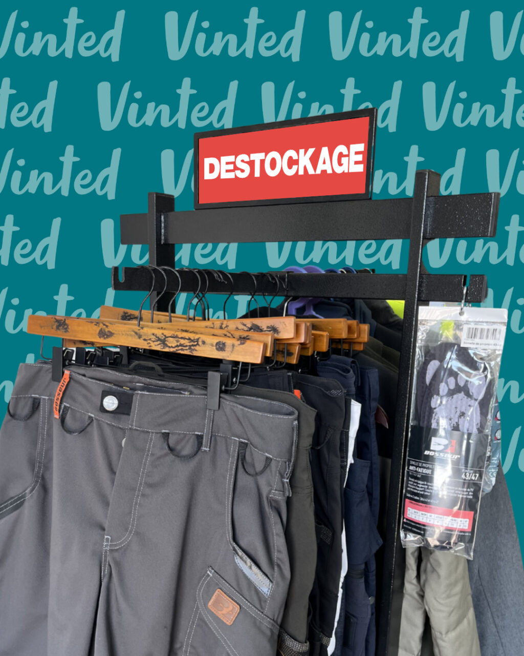 Déstockage vêtements sur Vinted !

Nous faisons un grand tri dans notre stock textile : vêtements, modèles d’essai, fins de séries… plusieurs articles sont disponibles à petits prix sur notre Vinted !

C’est le moment de faire de bonnes affaires tout en donnant une seconde vie à nos textiles ✨

👉 Retrouvez-nous sur Vinted : O PUISSANCE 4

Premier arrivé, premier servi !