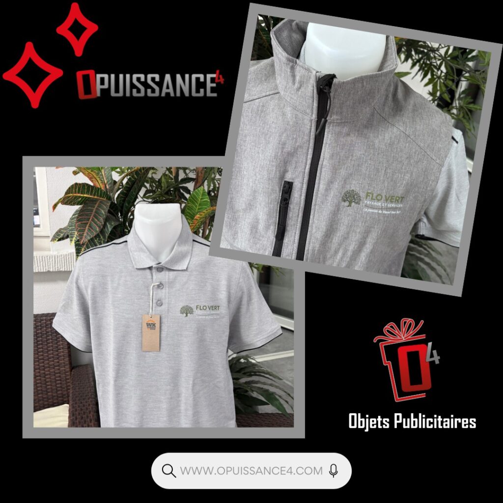 👕🌿 L'élégance au naturel pour FLO VERT 🌿👕
Parce que l’image d’une entreprise passe aussi par la tenue de ses équipes, FLO VERT Paysage & Services a fait appel à O PUISSANCE 4 pour des vêtements personnalisés à leur image.
✅ Polo élégant brodé
✅ Veste softshell assortie
✅ Un rendu professionnel, cohérent et sobre pour affirmer leur identité, même sur le terrain !
Merci à FLO VERT pour leur confiance 💚
Chez O PUISSANCE 4, nous vous accompagnons dans la création de tenues personnalisées pour tous les secteurs d’activité : artisanat, commerce, événementiel, industrie…
🎯 Valorisez vos équipes avec des textiles pros à votre image !
📩 contact@opuissance4.com
📞 03 89 57 44 23
📍 Sausheim 🥨
#OPuissance4 #TextilePersonnalisé #ObjetsPublicitaires #FloVert #BroderieEntreprise #CommunicationParLeTextile #TenuesPro #VêtementPersonnalisé #Alsace #ImageDeMarque