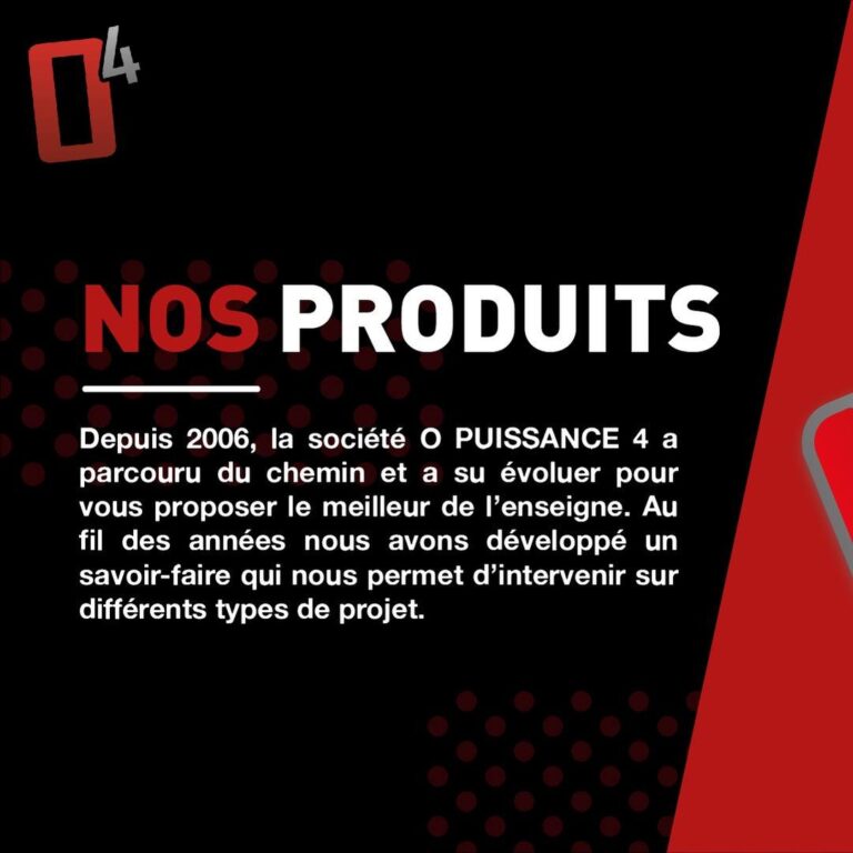 Un savoir-faire, plusieurs solutions 👀✨

Enseigne, marquage, textile…
Des réalisations pensées pour s’adapter à chaque projet.

De la conception à la réalisation, nous vous accompagnons avec précision et cohérence.

✔️ Polyvalence
✔️ Précision
✔️ Cohérence

Swipez pour découvrir l’ensemble de nos services.

🌐 https://www.opuissance4.com

📩 contact@opuissance4.com 

📍 57a rue des Romains, Sausheim

#opuissance4 #communicationvisuelle #signaletique #marquage