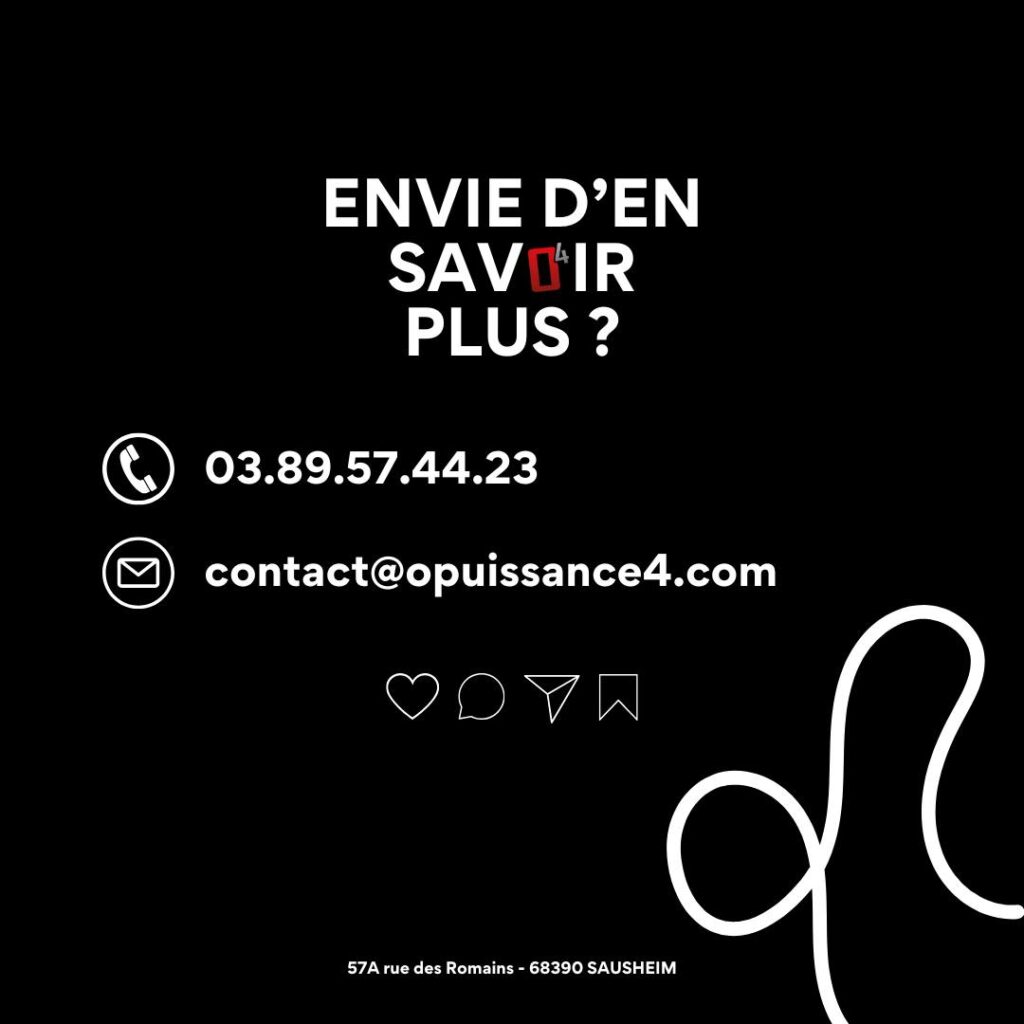⭐ La confiance de nos clients est notre meilleure référence. Merci pour ce témoignage.
📞 Vous avez un projet ? Contactez-nous pour un accompagnement sur mesure.
📍 OPUISSANCE4 – Entreprise familiale depuis 2006
📩 contact@opuissance4.com
📞 03 89 57 44 23
#avisclient #opuissance4 #professionnalisme #alsace #créationsurmesure #enseigne