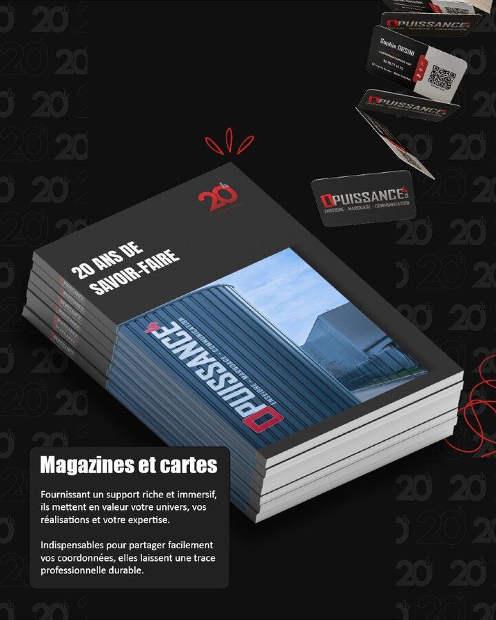 À chaque projet, ses supports imprimés 👀✨

Chemises à rabats, flyers, magazines, cartes de visite, dépliants… des essentiels de l’imprimerie pensés pour valoriser votre image et accompagner votre communication au quotidien 📲

✔️ Une visibilité optimale
✔️ Des supports professionnels, de qualité et durables
✔️ Faciles à diffuser et à utiliser, où que vous soyez

Et ce mois-ci, profitez de 15% de réduction sur l’ensemble de la gamme imprimerie 🔖

L’occasion idéale pour renouveler vos supports et renforcer votre communication 💡

🌐 https://www.opuissance4.com

📩 contact@opuissance4.com 

📍 57a rue des Romains, Sausheim

#opuissance4 #imprimerie #alsace #communicationvisuelle
