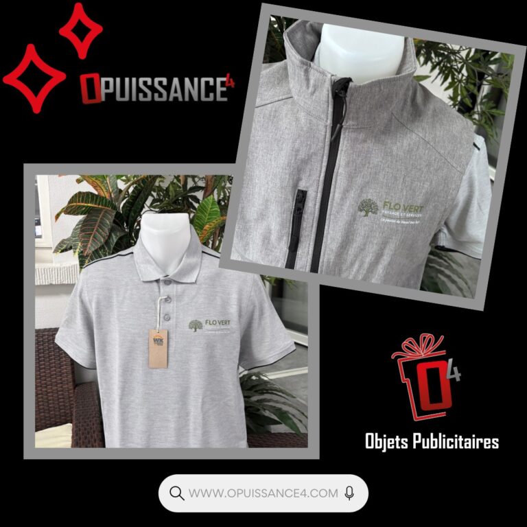 👕🌿 L'élégance au naturel pour FLO VERT 🌿👕
Parce que l’image d’une entreprise passe aussi par la tenue de ses équipes, FLO VERT Paysage & Services a fait appel à O PUISSANCE 4 pour des vêtements personnalisés à leur image.
✅ Polo élégant brodé
✅ Veste softshell assortie
✅ Un rendu professionnel, cohérent et sobre pour affirmer leur identité, même sur le terrain !
Merci à FLO VERT pour leur confiance 💚
Chez O PUISSANCE 4, nous vous accompagnons dans la création de tenues personnalisées pour tous les secteurs d’activité : artisanat, commerce, événementiel, industrie…
🎯 Valorisez vos équipes avec des textiles pros à votre image !
📩 contact@opuissance4.com
📞 03 89 57 44 23
📍 Sausheim 🥨
#OPuissance4 #TextilePersonnalisé #ObjetsPublicitaires #FloVert #BroderieEntreprise #CommunicationParLeTextile #TenuesPro #VêtementPersonnalisé #Alsace #ImageDeMarque