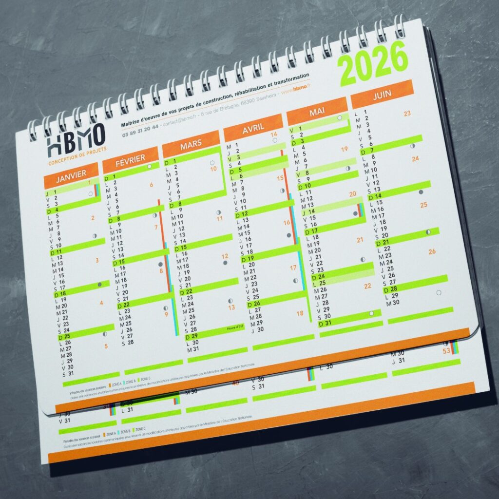 📅 2026 arrive vite… et nos calendriers aussi !

Déjà disponibles pour vos entreprises : personnalisés, pratiques et professionnels.

👉 Soyez prêts, on s’occupe du reste !

📍 OPUISSANCE4 – Entreprise familiale depuis 2006
📩 contact@opuissance4.com
📞 03 89 57 44 23

#Calendrier2026 #CommunicationEntreprise #Personnalisation #Proactif #Professionnels